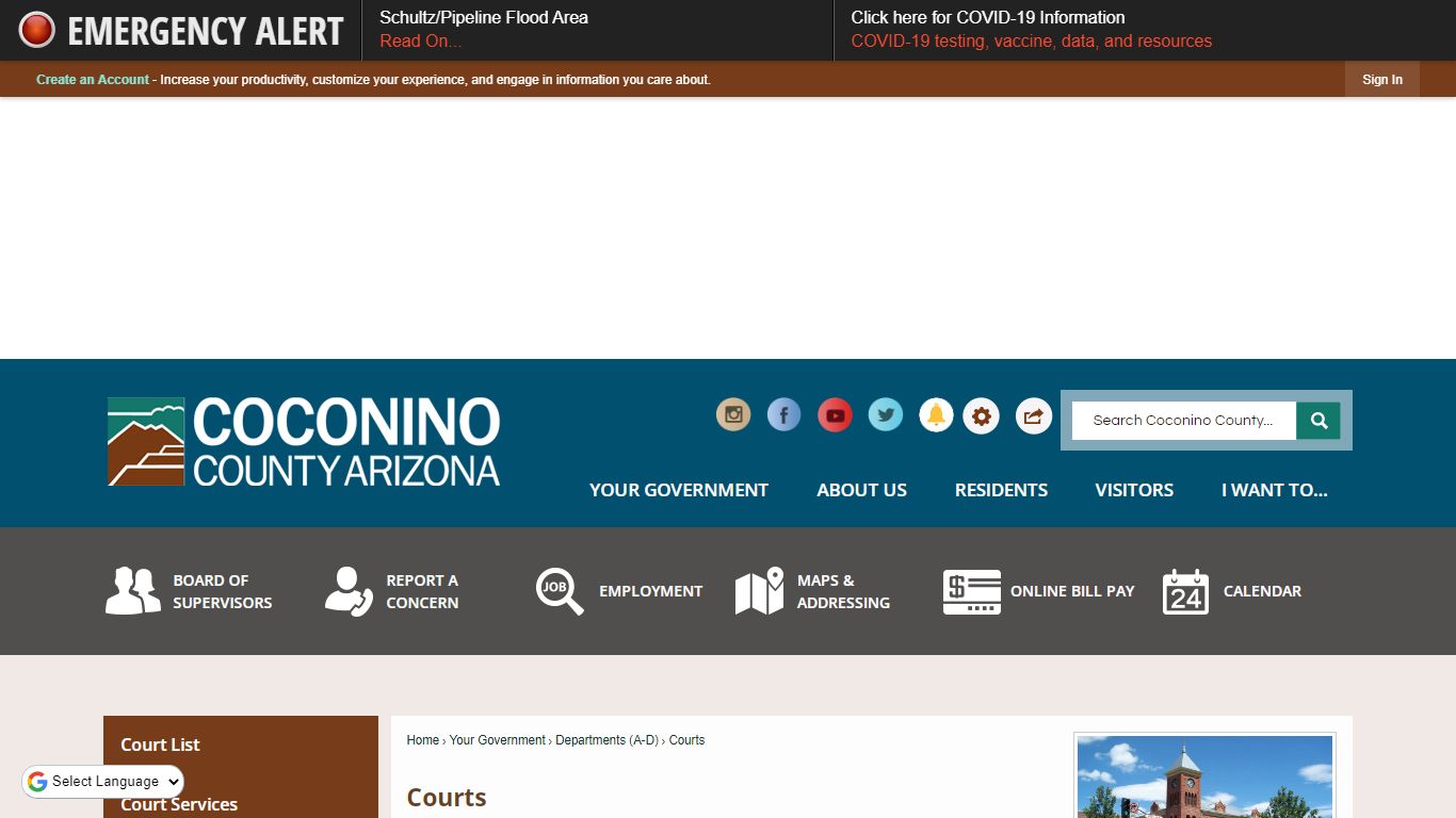Courts | Coconino
